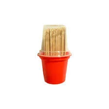 PALILLOS ESCARBADIENTES CON VASO