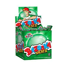 CHICLE BAZOOKA MENTA CAJA