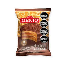 ALFAJOR GENIO DULCE DE LECHE X3