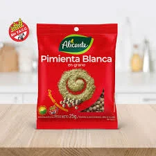 ALICANTE PIMIENTA BLANCA EN GRANO 25 GR