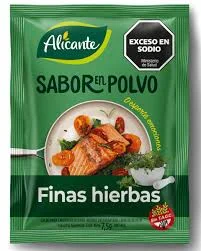 ALICANTE SABOR EN POLVO FINAS HIERBAS